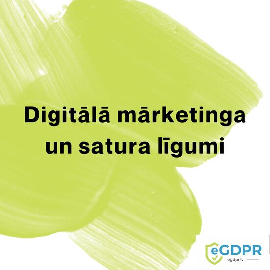 Digitālā mārketinga un satura līgumi