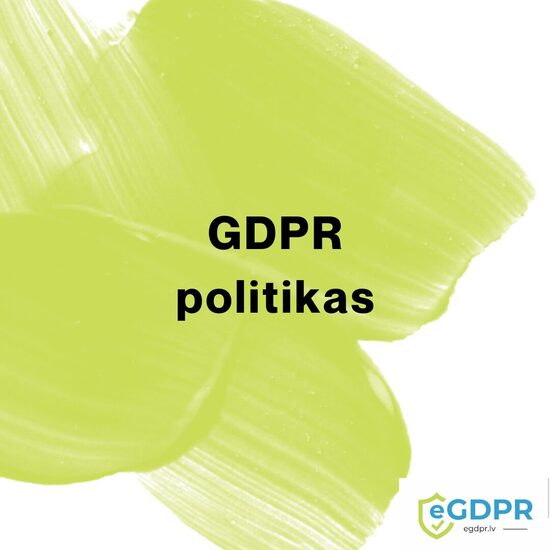 GDPR politikas