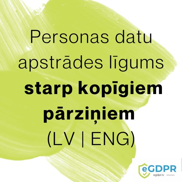 KOPĪGO PĀRZIŅU datu apstrādes līgums LV-ENG